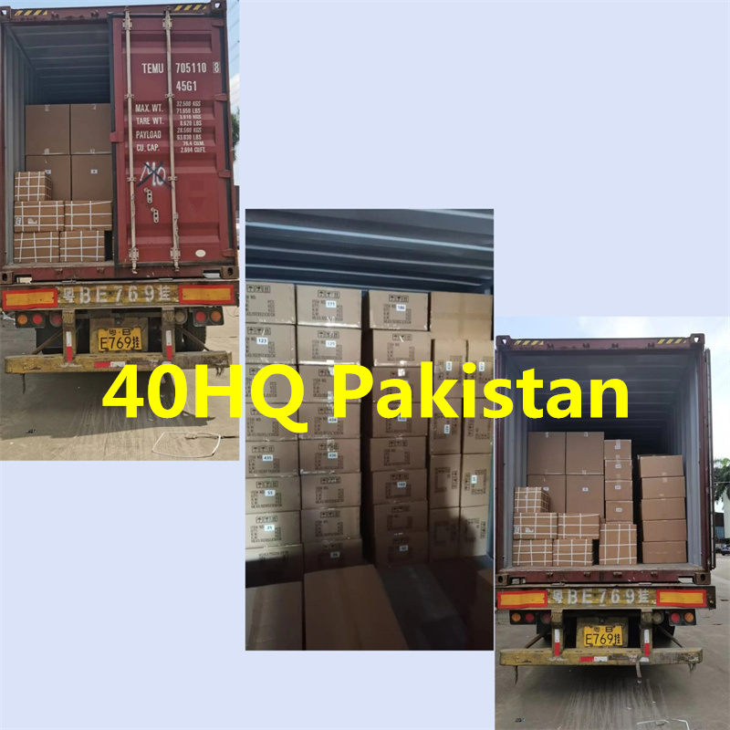 40HQ ถูกส่งไปยัง KARACHI ปากีสถานแล้ว