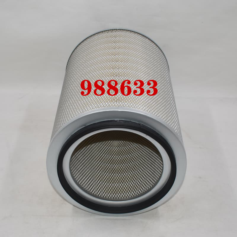 988633 Demag Air Filter Replacement with dimensions