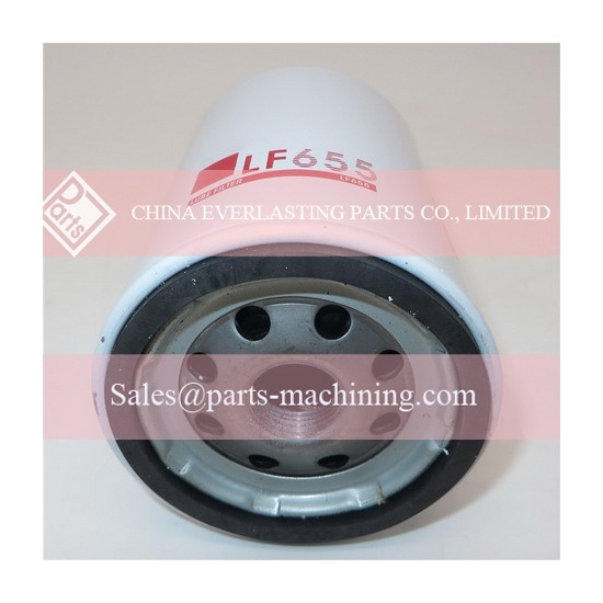 กรองน้ำมันfleetguard LF655 หลังกรองตลาด