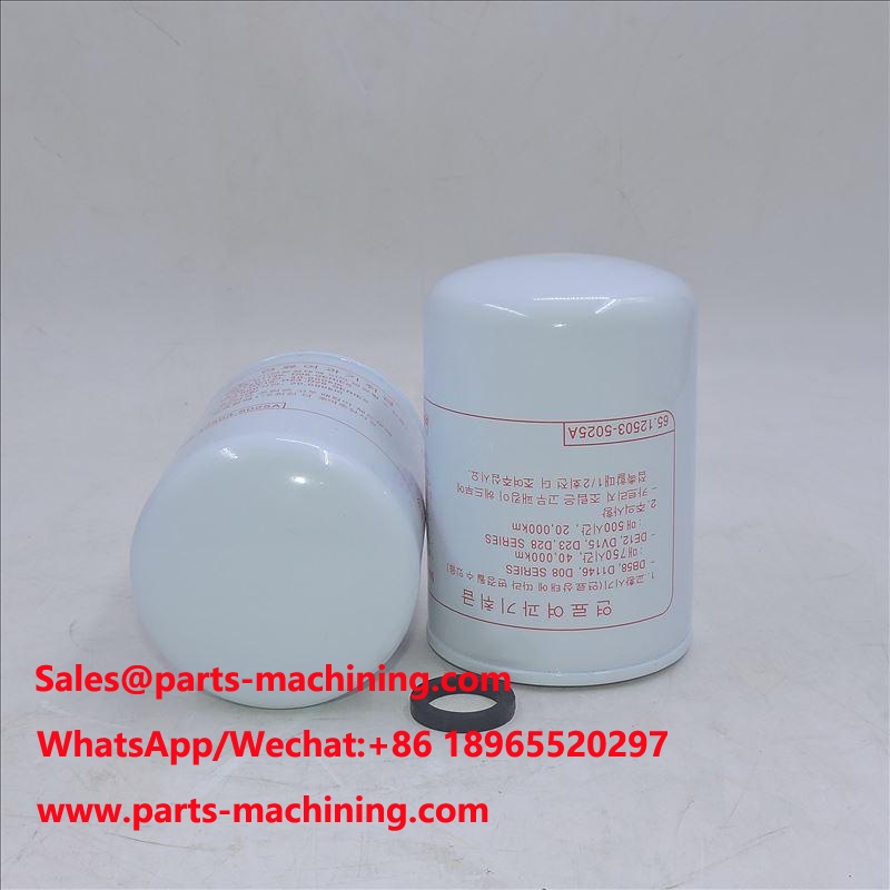 กรองน้ำมันเชื้อเพลิง 65.12503-5025A 6525035025A FF105 SN 105 P550105
