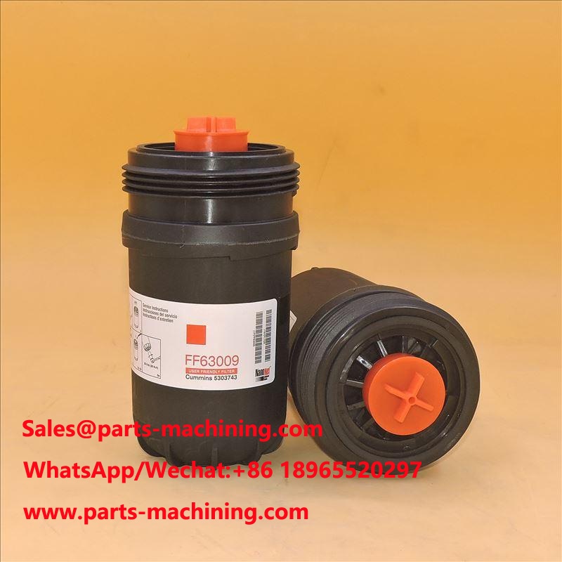 hyundai รถขุดกรองน้ำมันเชื้อเพลิง FF63009 P553009 5660774 BF63000
