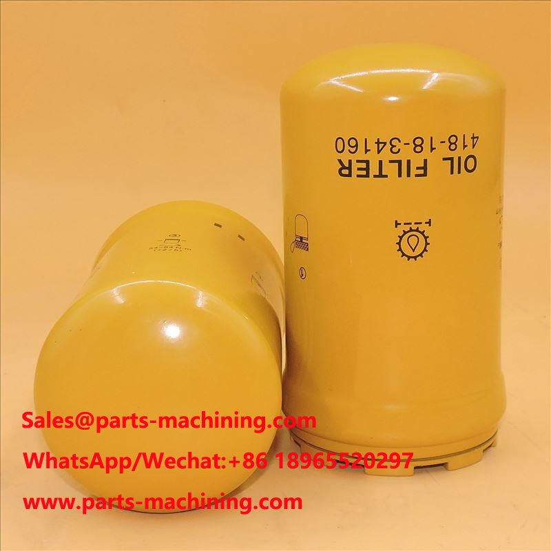 Komatsu Loaders ตัวกรองไฮดรอลิก 418-18-34160 P502622 418-183-4161
