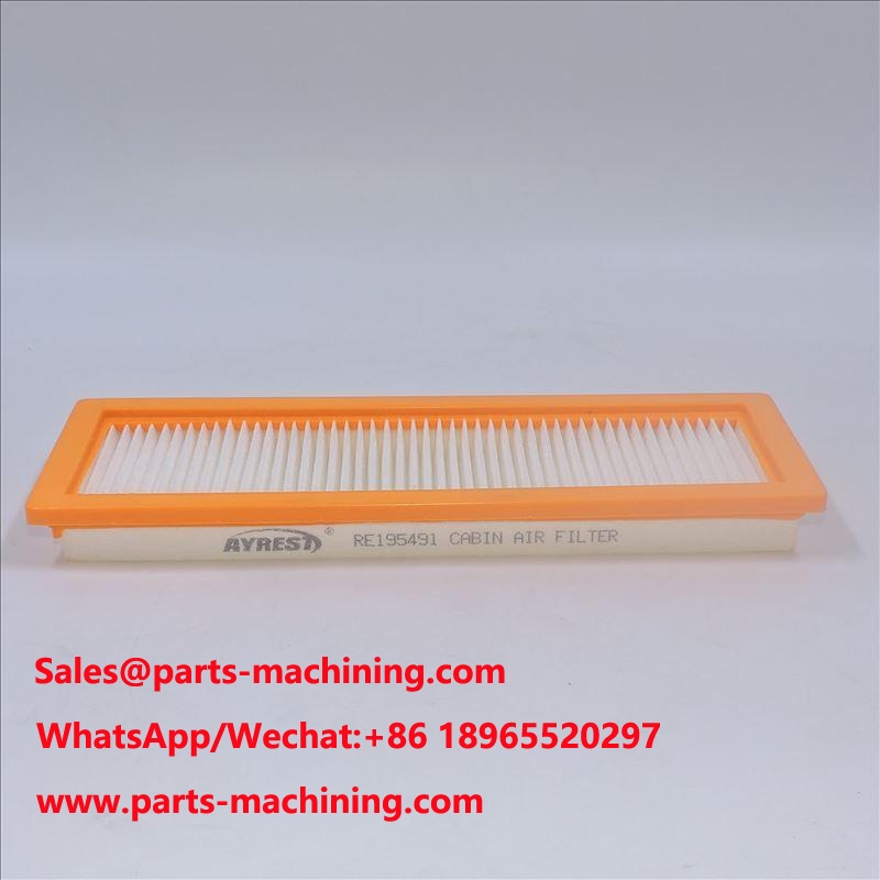 JOHN DEERE 1010E เครื่องกรองอากาศในห้องโดยสาร RE195491 PA5768 AF55779

