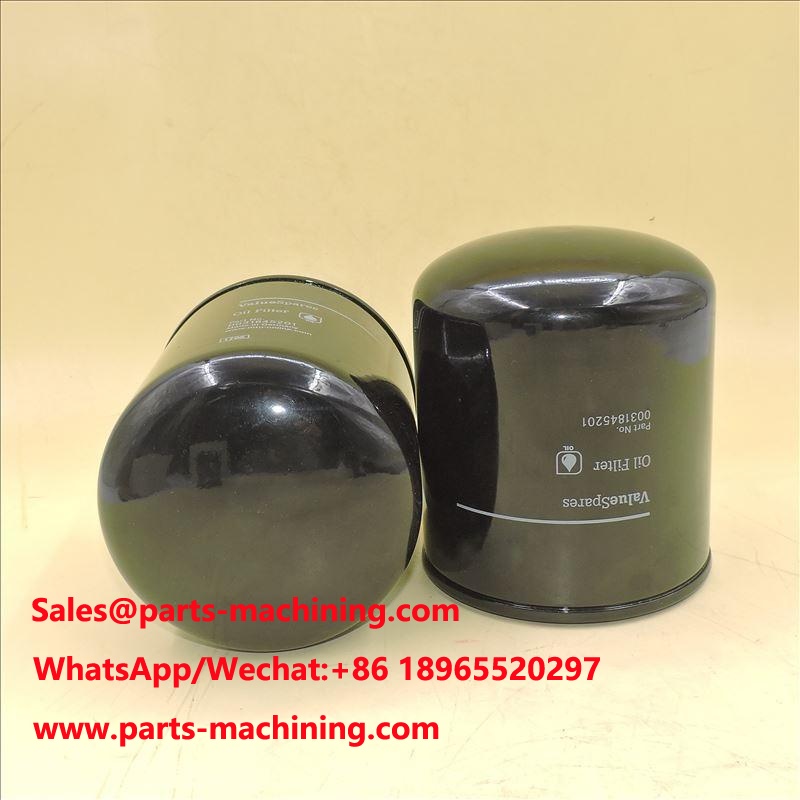 MTU 10V2000M72 กรองน้ำมัน 0031845201 WD1374/5 80447407
