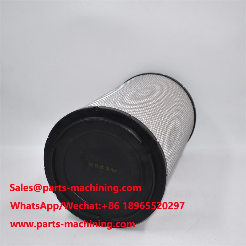 600-185-6110 เครื่องกรองอากาศ 6001856110 สำหรับรถตักล้อยาง Komatsu
