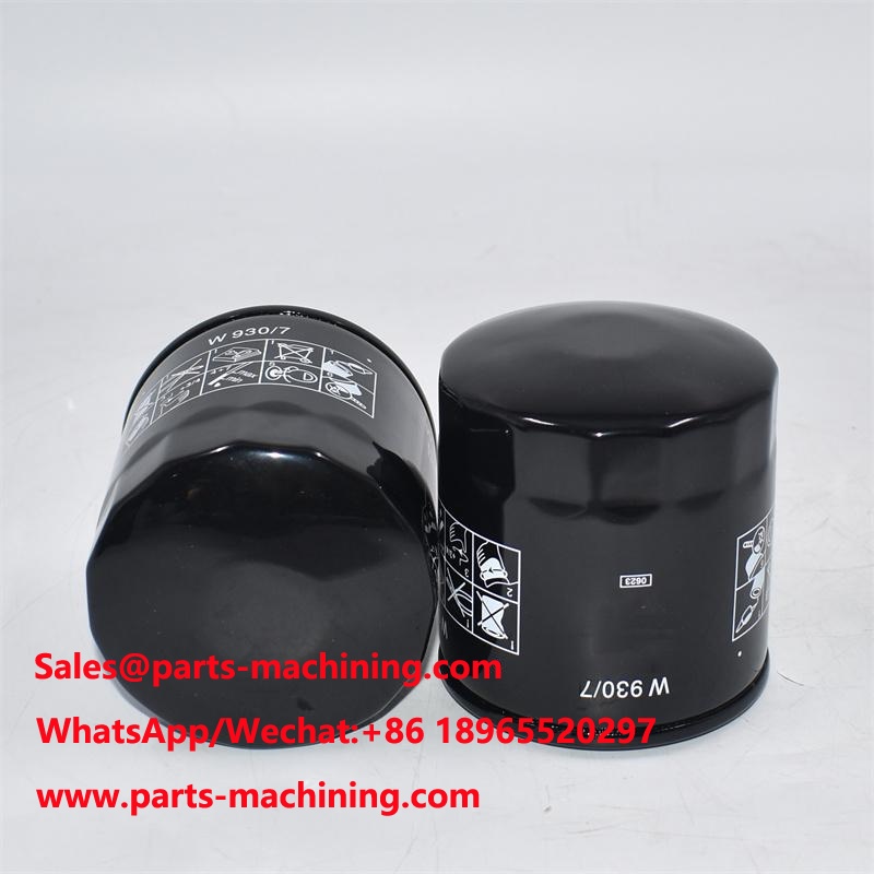 กรองน้ำมันเครื่อง W930-7 W930/7 เทียบเท่าแมนน์