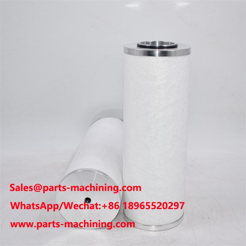 เครื่องแยกน้ำมันอากาศแบบกำหนดเองความสูง 387 มม. OD 136 มม. ผู้ผลิตมืออาชีพ