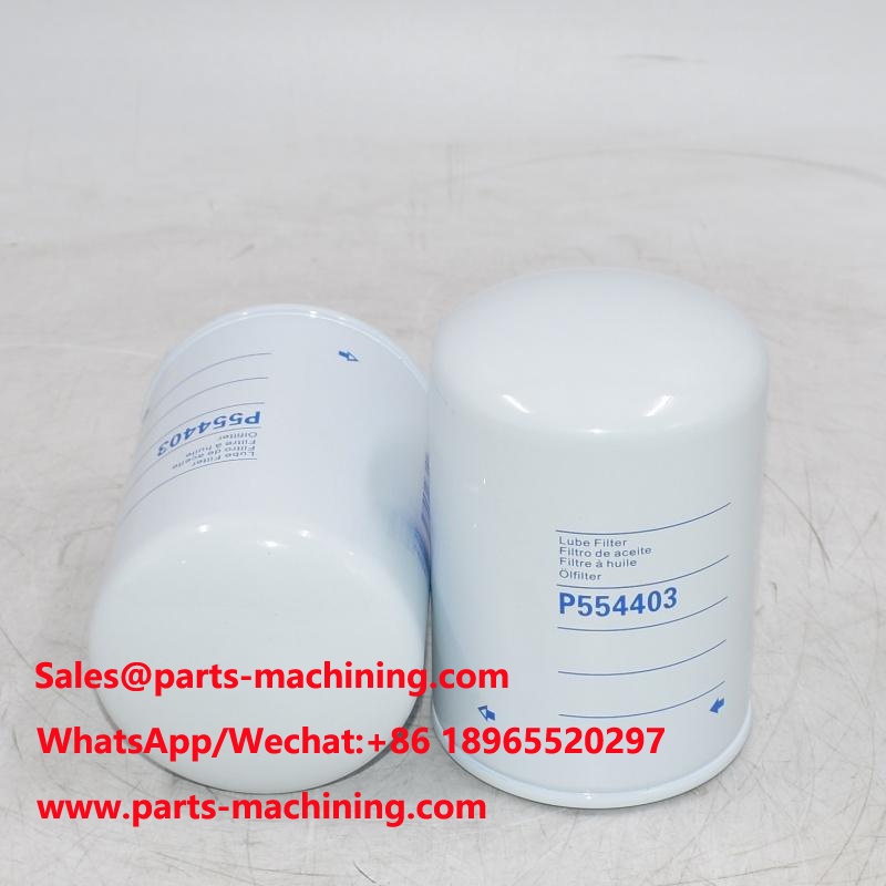 กรองน้ำมันเครื่อง P554403 84284907 อะไหล่รถตักแบคโฮ