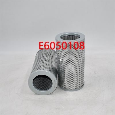 E6050108 ตัวกรองไฮดรอลิกสำหรับชิ้นส่วนรถขุดขนาดเล็ก